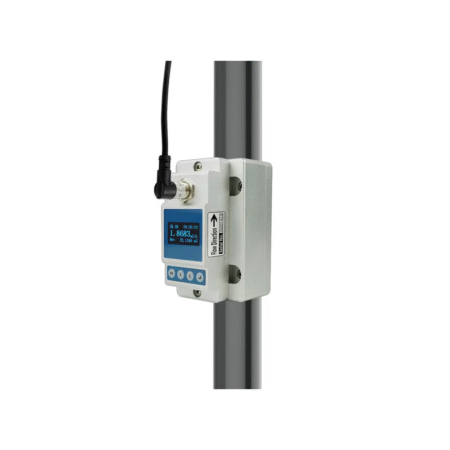 Clamp on ultrasonic flow meter