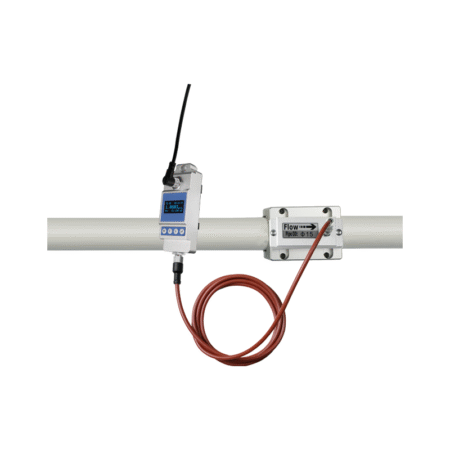 Clamp on ultrasonic flow meter